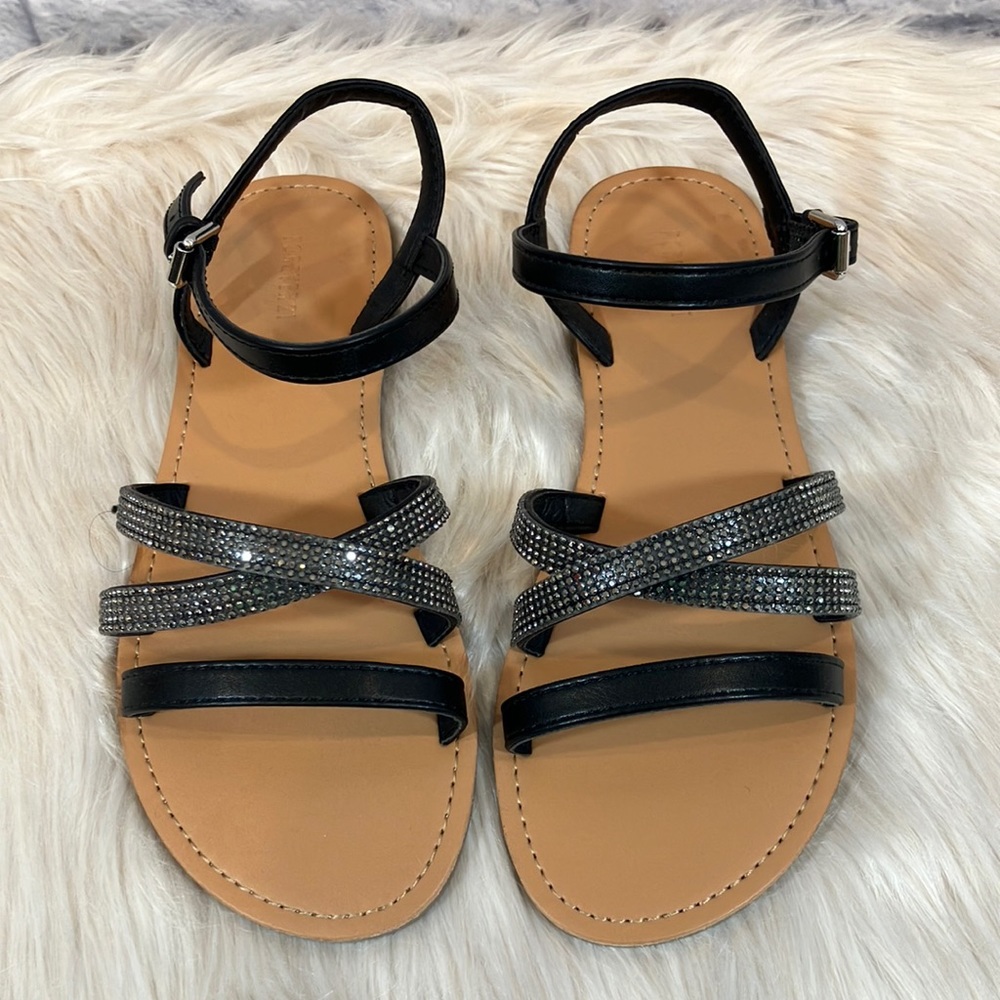 Forever 21 - Black Sparkly Sandals